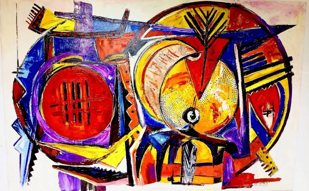Art contemporain Franck Diki Dikisongle